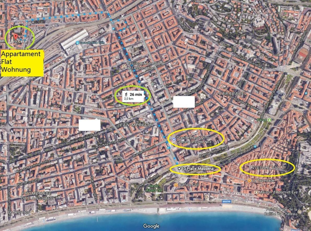 Nice/Nizza : Apartment מראה חיצוני תמונה